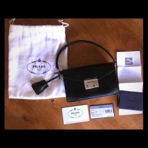 Prada Saffiano Lux Mini Bag